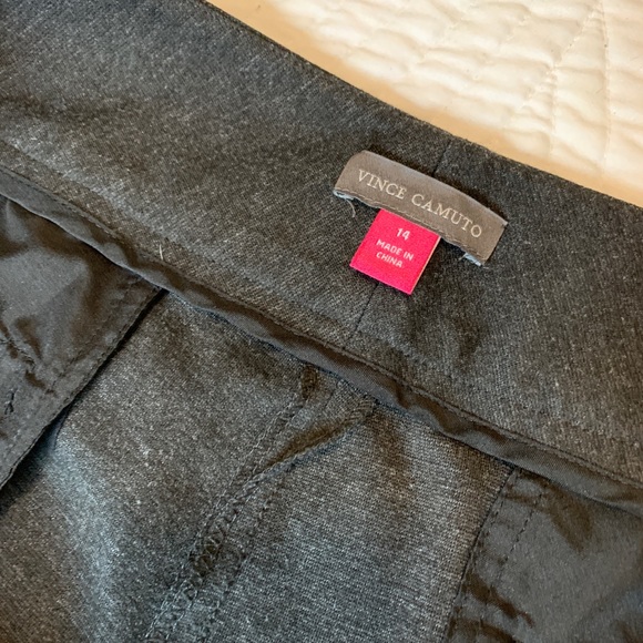Vince Camuto Dark Heather Grey Ponte Ankle Pants - Picture 5 of 8